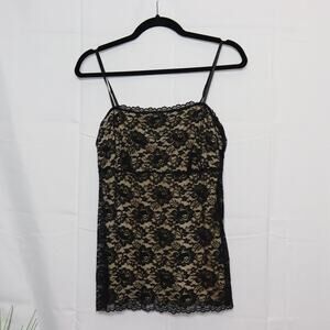 NY&Co M Lace Overlay Camisole